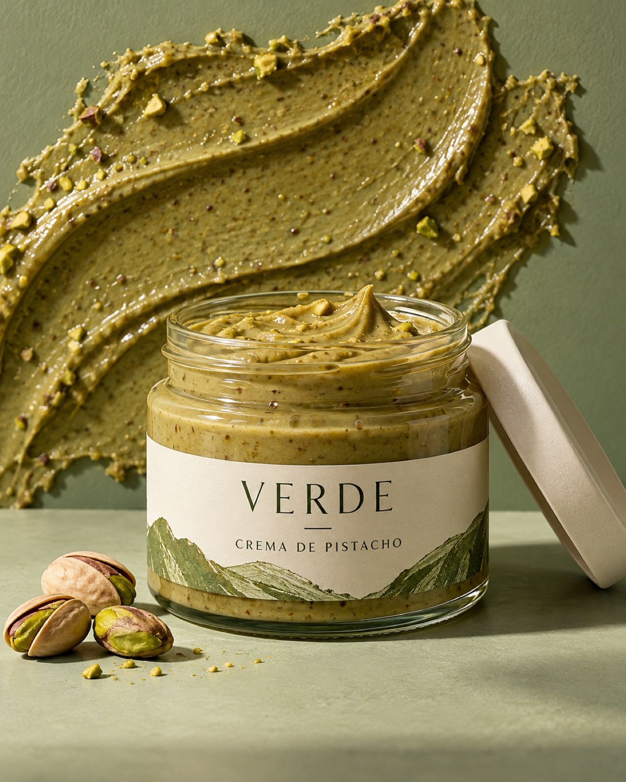 Verde · pistacho — fotografía de producto con inteligencia artificial